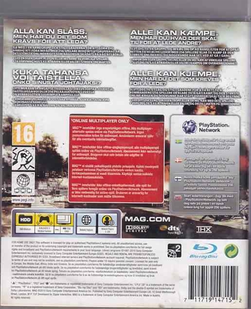 Mag - PS3 (B Grade) (Genbrug)